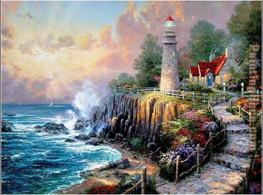 Thomas Kinkade The Light of Peace